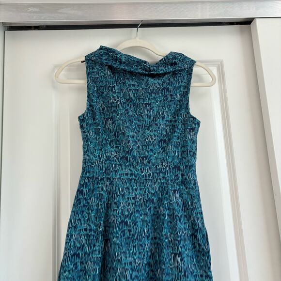 Lilly Pulitzer Women’s Cursive Cowl Neck Sheath Pencil Dress Sz 0 - Picture 5 of 10